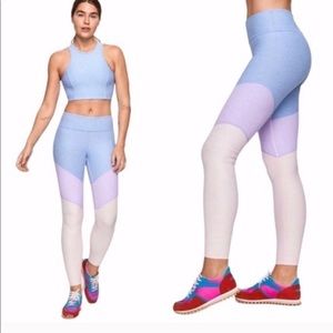 Outdoor Voices colorblock leggings